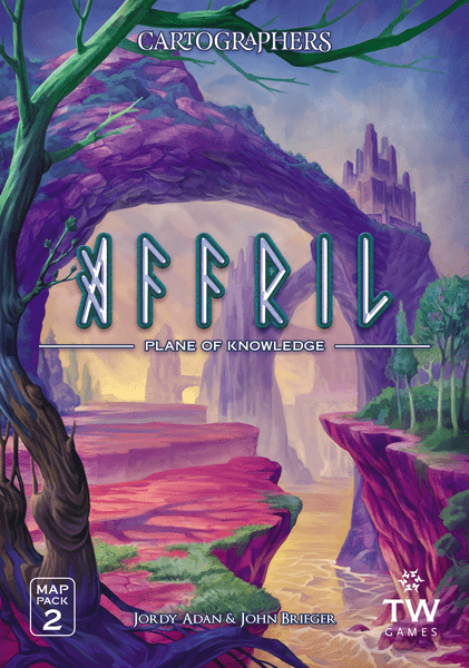 Miniatura Ver juego de Cartographers: Map Pack 2 – Affril: Plane of Knowledge