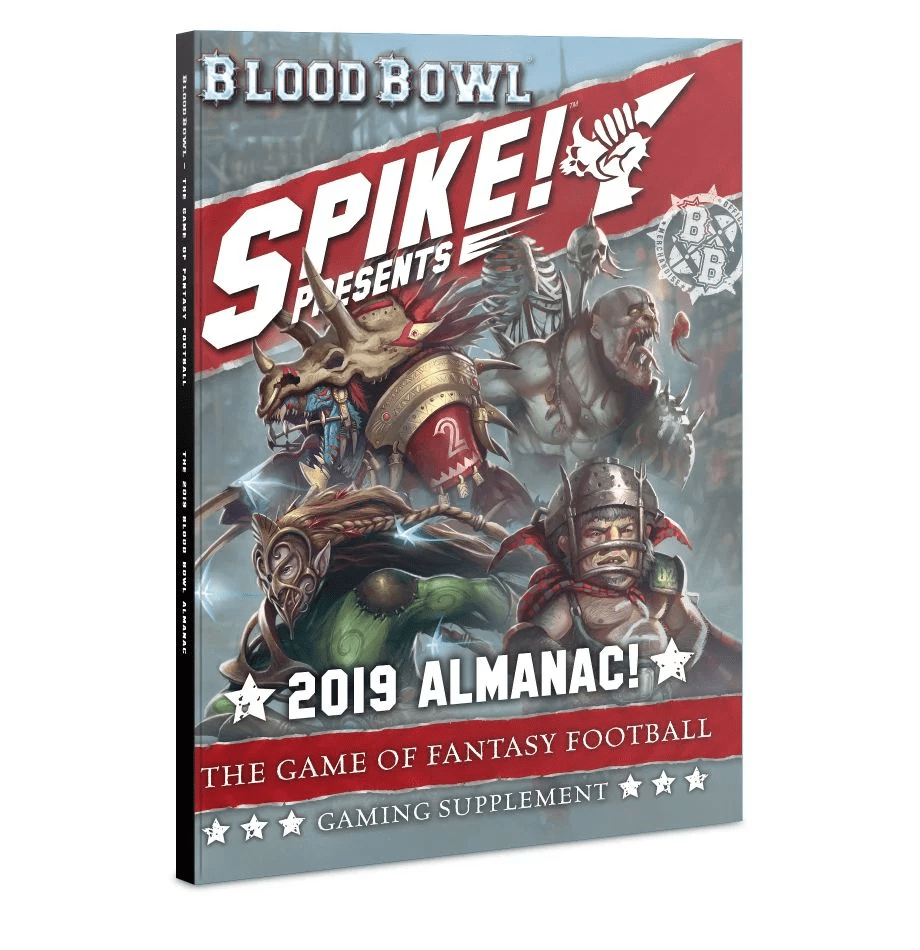 Blood Bowl (2016 Edition): 2019 Blood Bowl Almanac cover