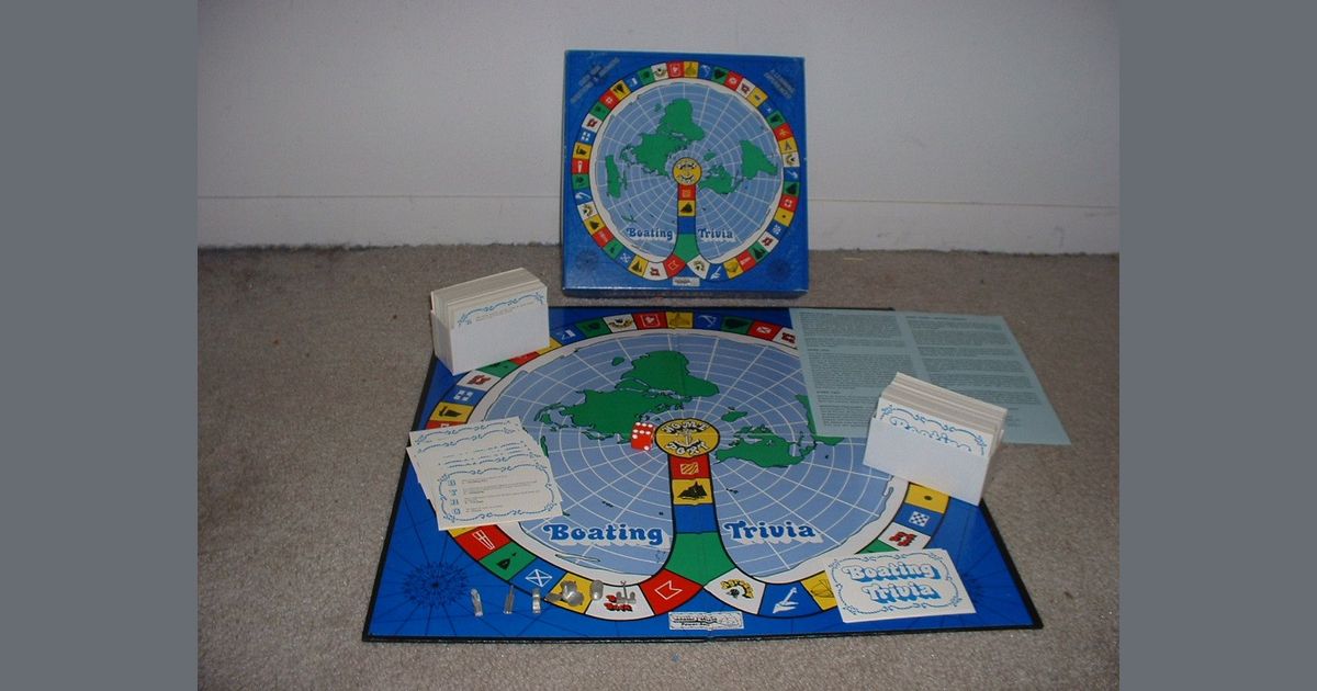 Boating Trivia Board Game Boardgamegeek