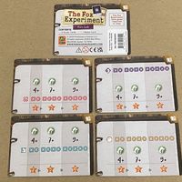 The Fox Experiment: Study Promo Cards