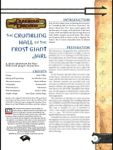 RPG Item: The Crumbling Hall of the Frost Giant Jarl