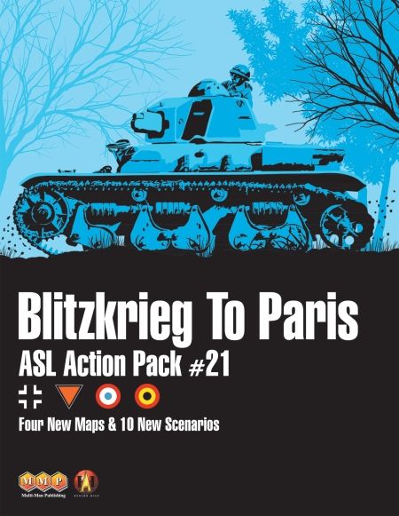 Cover art for ASL Action Pack #21: Blitzkrieg to Paris