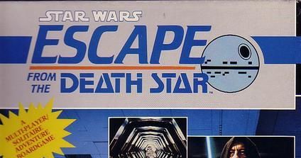1990 Star Wars West End Games Boxed Board Game - Escape From The Death Star