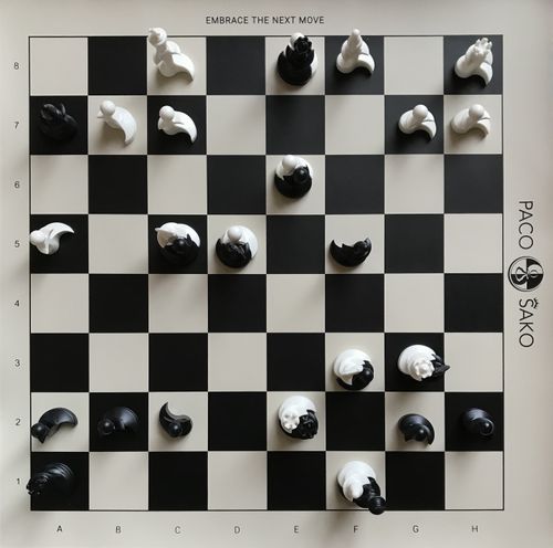 Chess: White is six pieces ahead, but only an obscure route leads to  checkmate in two
