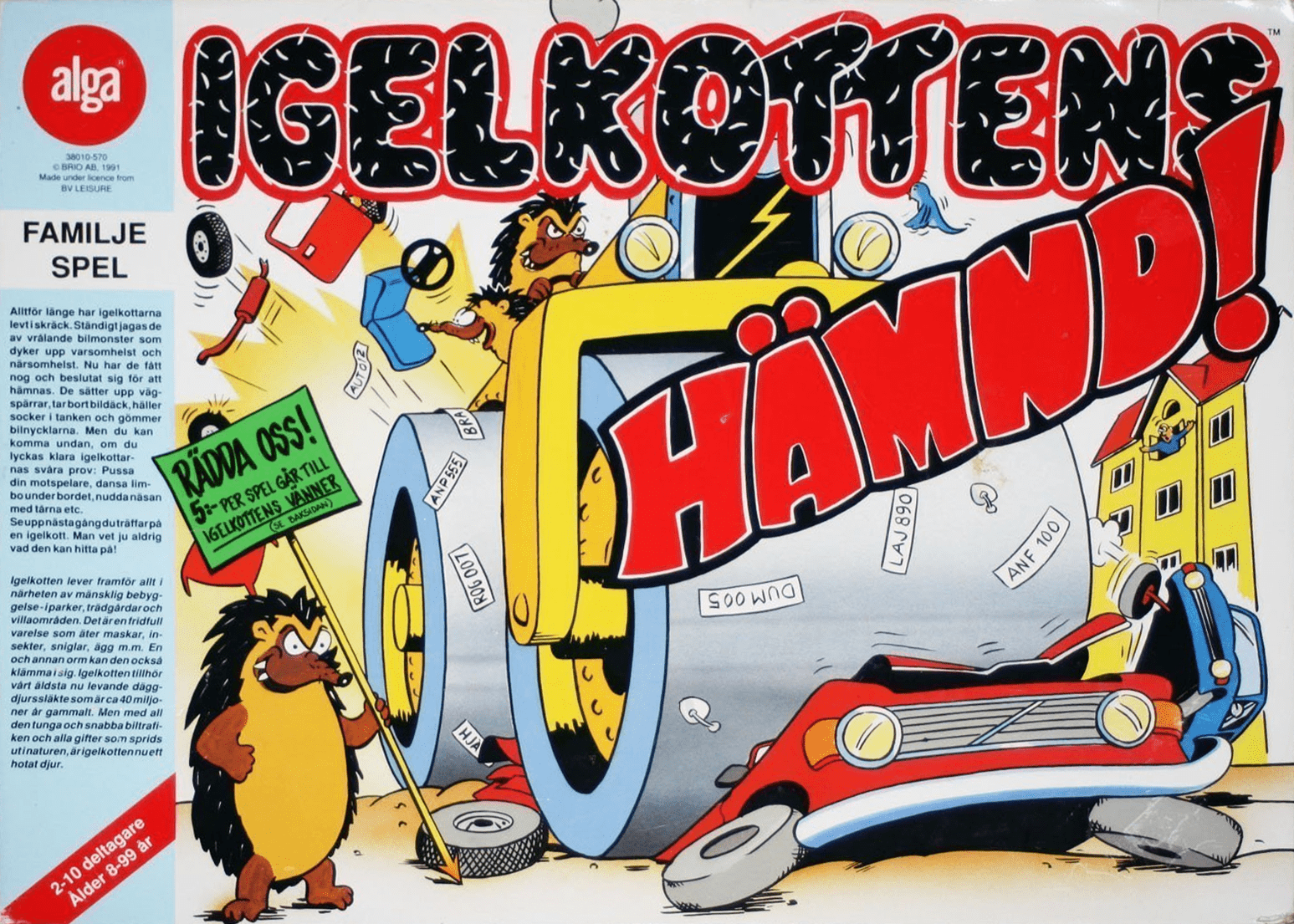Igelkottens hämnd!