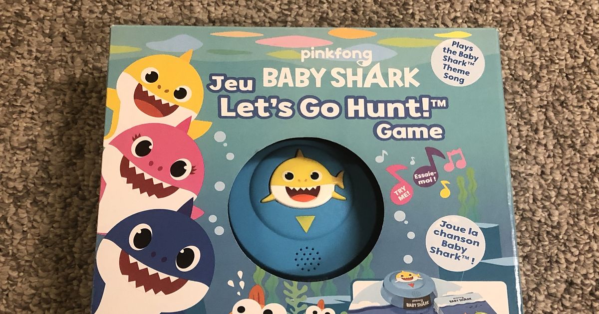 Baby Shark Let's Go Hunt Game, Board Game