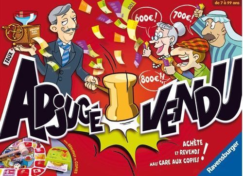 Adjugé vendu box art