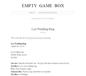 RPG Item: Lost Wedding Ring