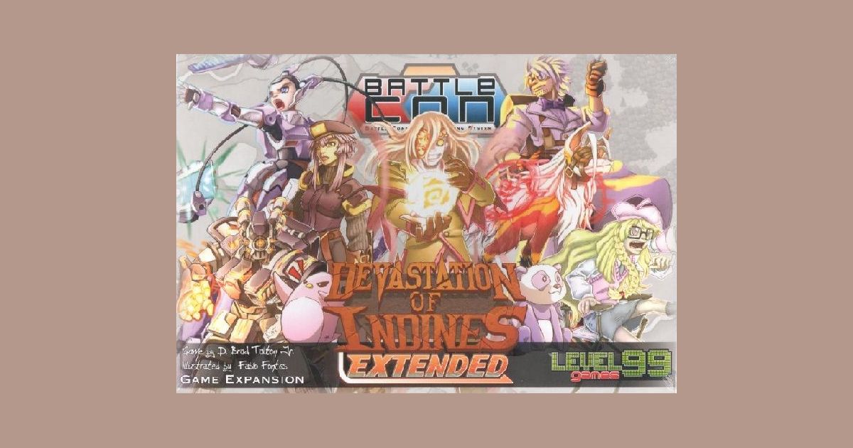 BattleCON: Devastation of Indines Extended Edition | Board Game 