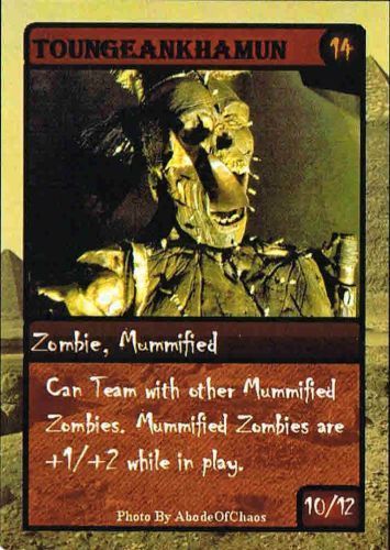 ZOMBIE APOCALYPSE: Mummified Madness box art