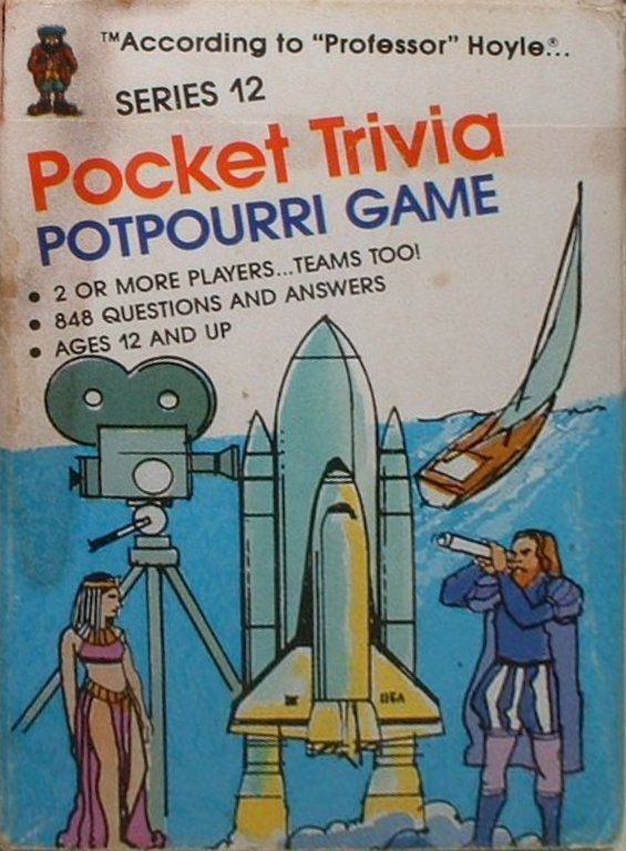 According to "Professor" Hoyle... Pocket Trivia cover