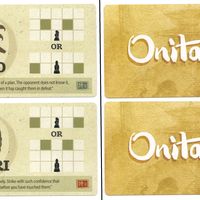 Onitama: Kumo and Sasori Promo Cards
