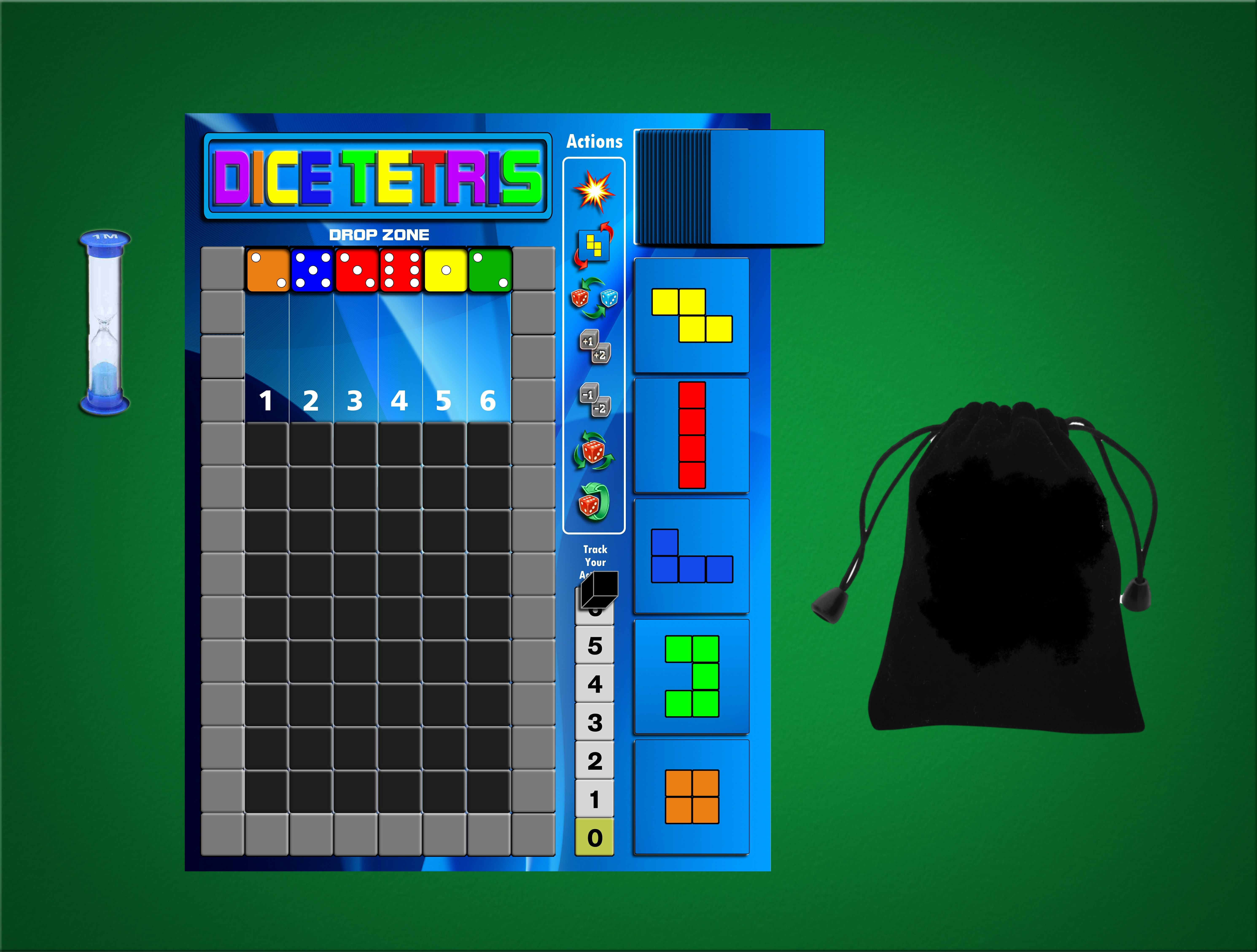 Dice Tetris
