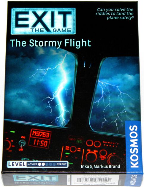 Exit: The Game – The Stormy Flight | Board Game | BoardGameGeek
