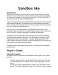 RPG Item: 1585: Sandbox Like