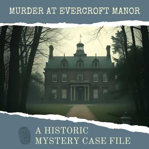 Cover art for Murder at Evercroft Manor