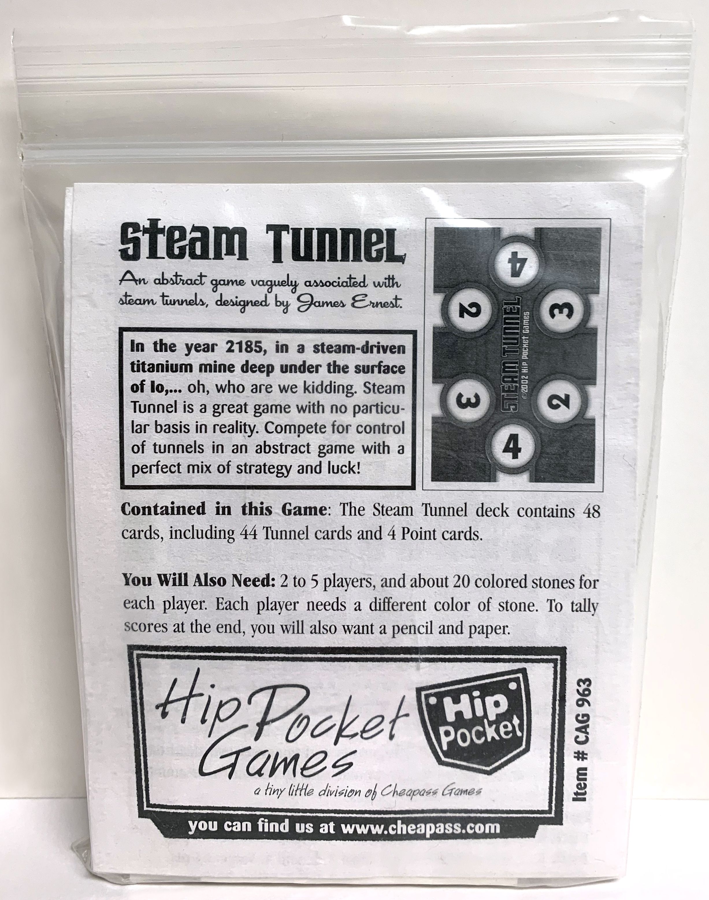 Boîte du jeu Steam Tunnel