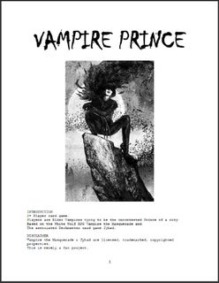 Vampire Prince