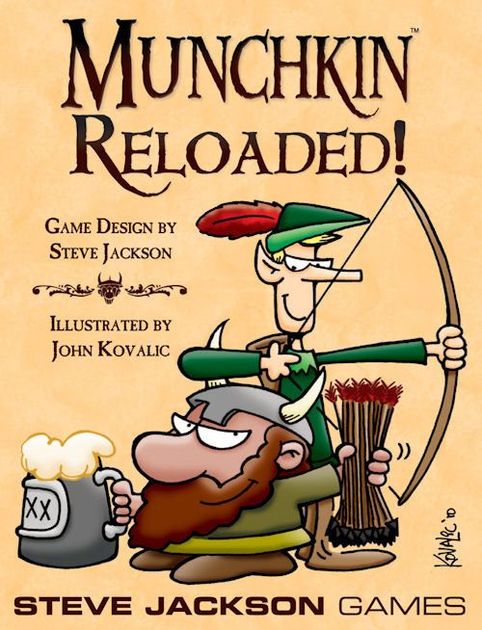 Munchkin Reloaded! | Board Game | BoardGameGeek