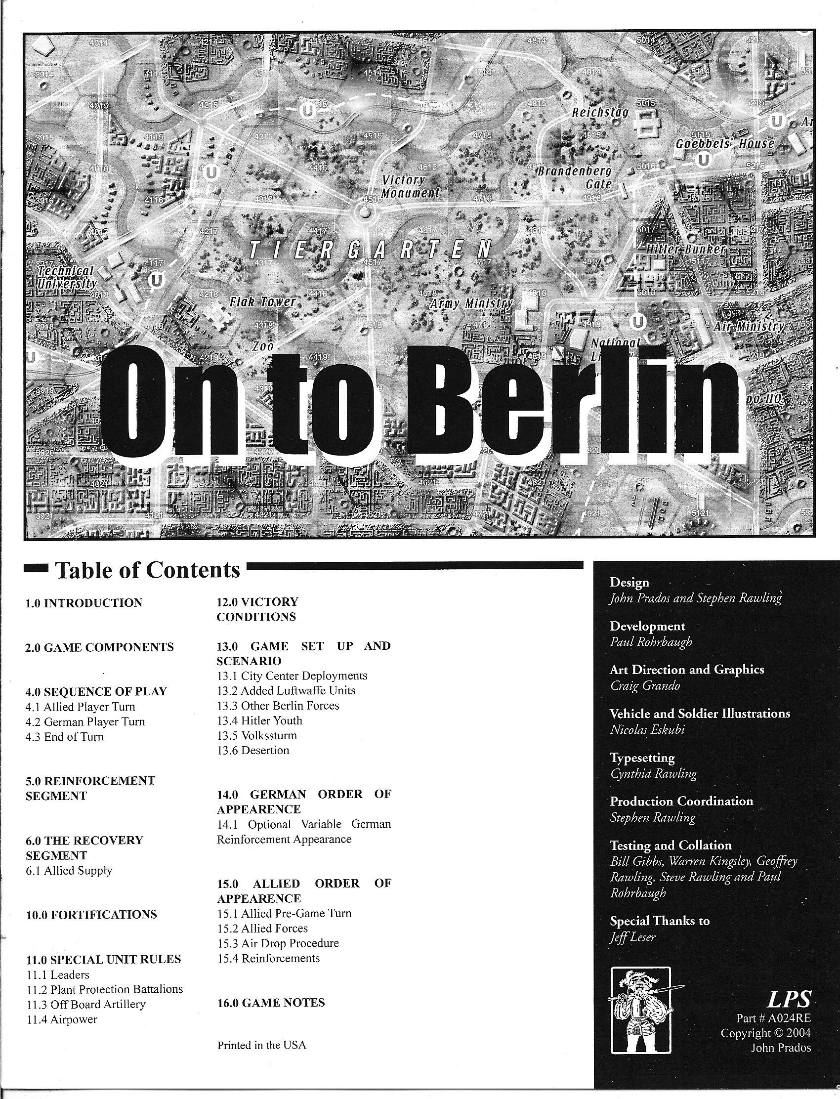 On to Berlin