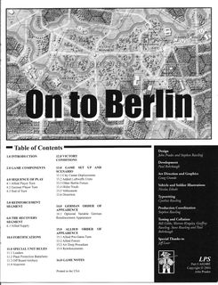 On to Berlin
