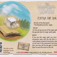 Wandering Towers: Extra Die Roll Promo Card