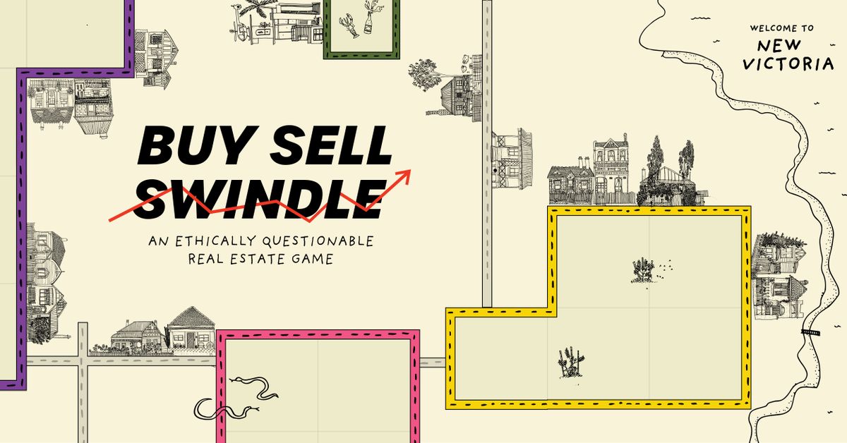 Buy Sell Swindle Board Game BoardGameGeek