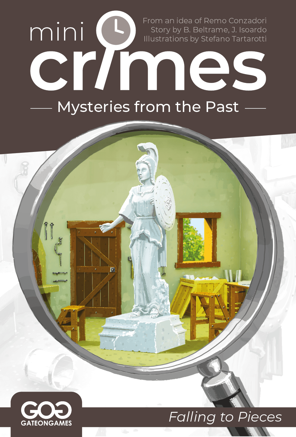 Cover art for Mini Crimes: Mysteries from the Past – Falling to Pieces
