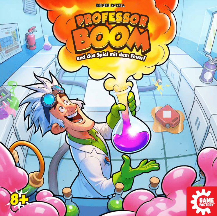 Cover art for Professor Boom