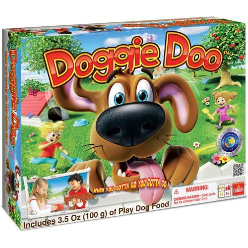 Squeeze The Leash Poop The Food Game Goliath New & Improved Doggie Doo 