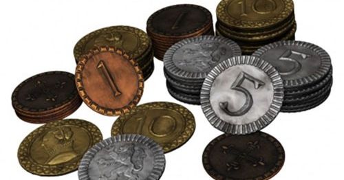 Clans of Caledonia: Karma Games Coin Set | Board Game Accessory ...