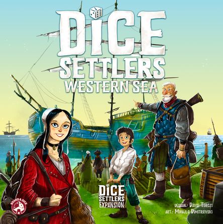 Tents via sailing / settling on shore tiles | Dice Settlers: Western Sea