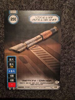 Star Wars Destiny: Crafted Lightsaber