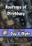 RPG Item: Heroic Maps Day & Night: Rooftops of Ditchbury