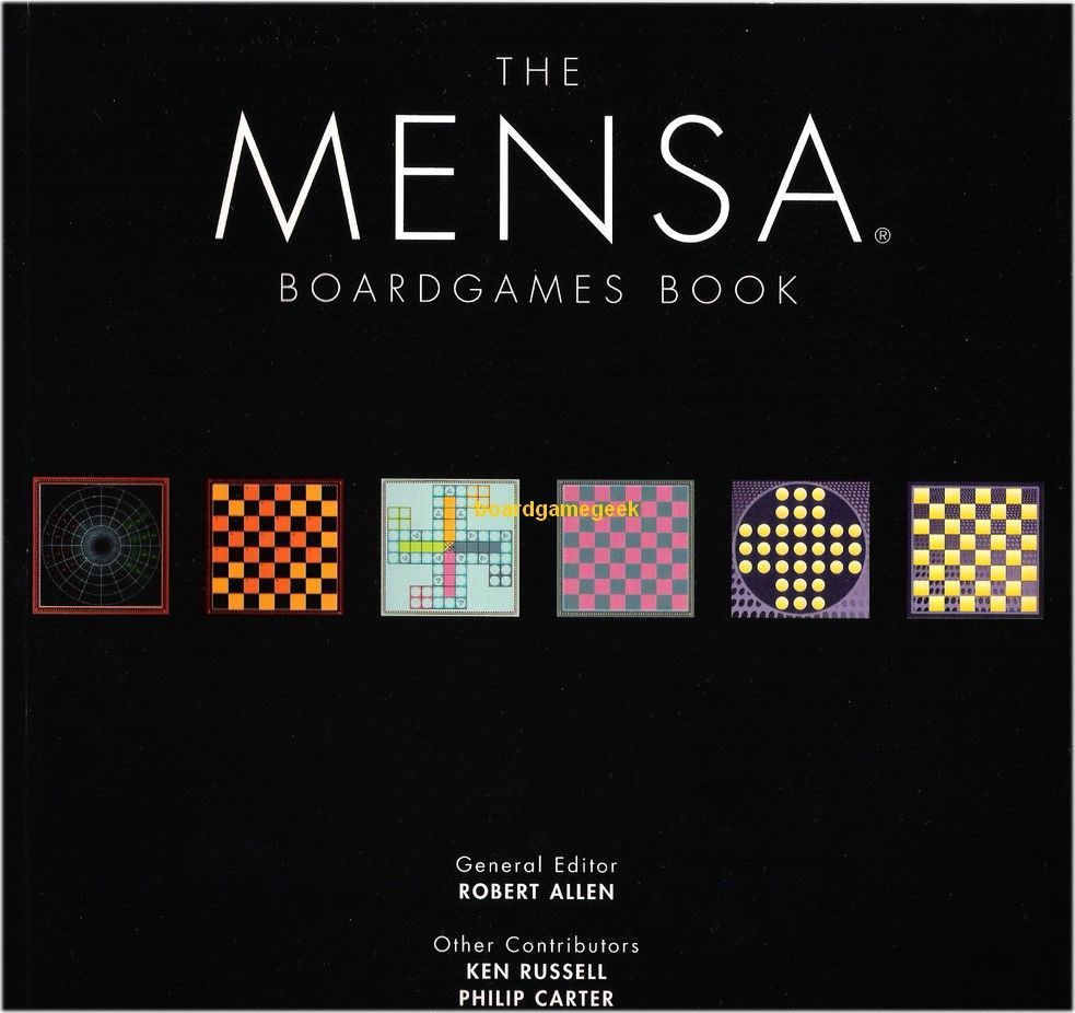 The Mensa Boardgames Pack box art