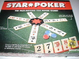MIB Pressman Star Poker Tile Game 1994 Factory for sale online 