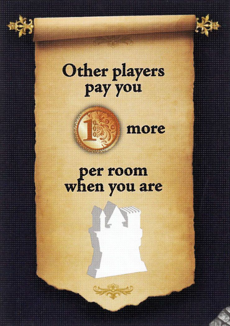 Castles of Mad King Ludwig: Melissa's Markup Royal Decree Promo Card