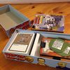 The second edition box with all cards sleeved.