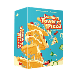 Leaning Tower of Pizza dexterity family board game - official cover