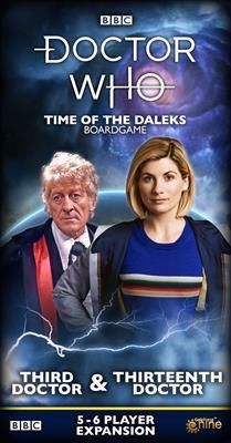 8 and 13 Time of the Daleks Expansion Dr's 3 Doctor Who 
