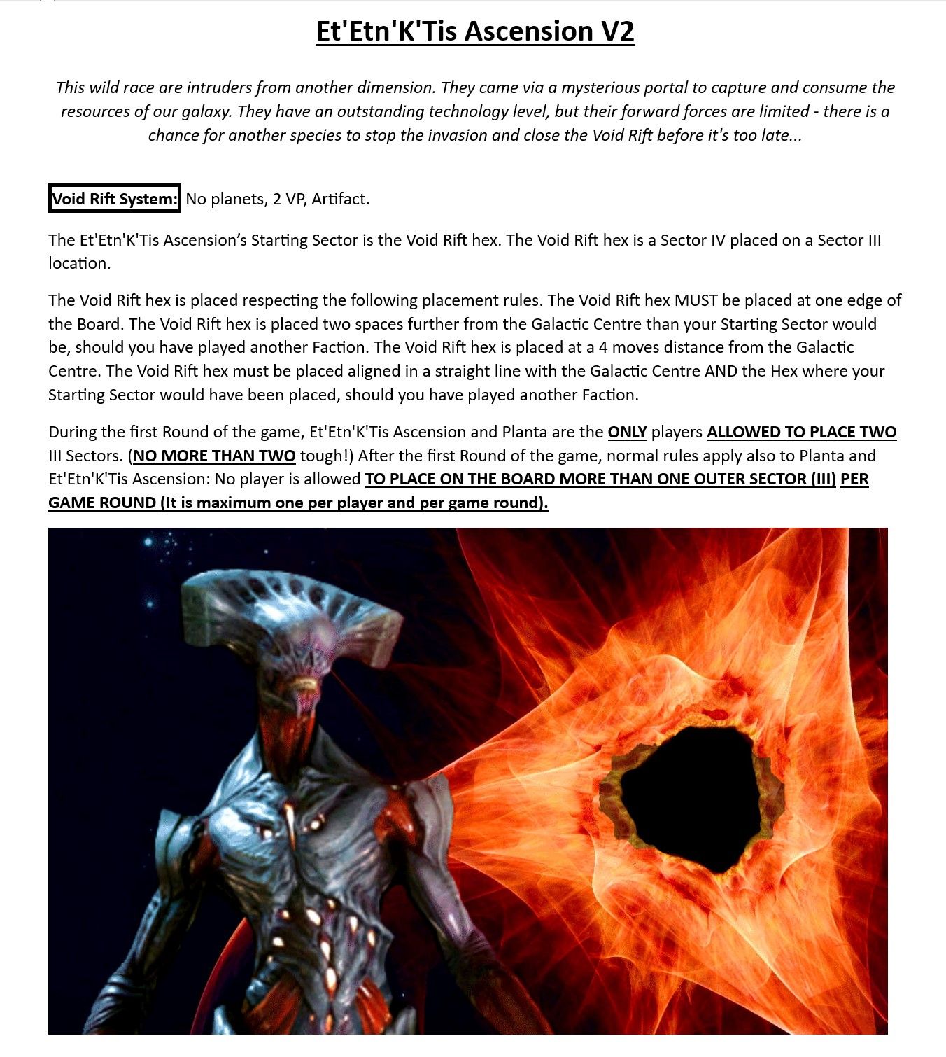 My new version of the Et'Etn'K'Tis Ascension Faction for Eclipse ...