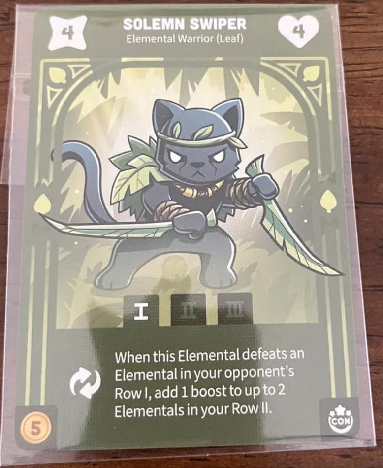 Command of Nature: Solemn Swiper Convention Promo Card