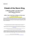RPG Item: GEO5-09: Citadel of the Storm King
