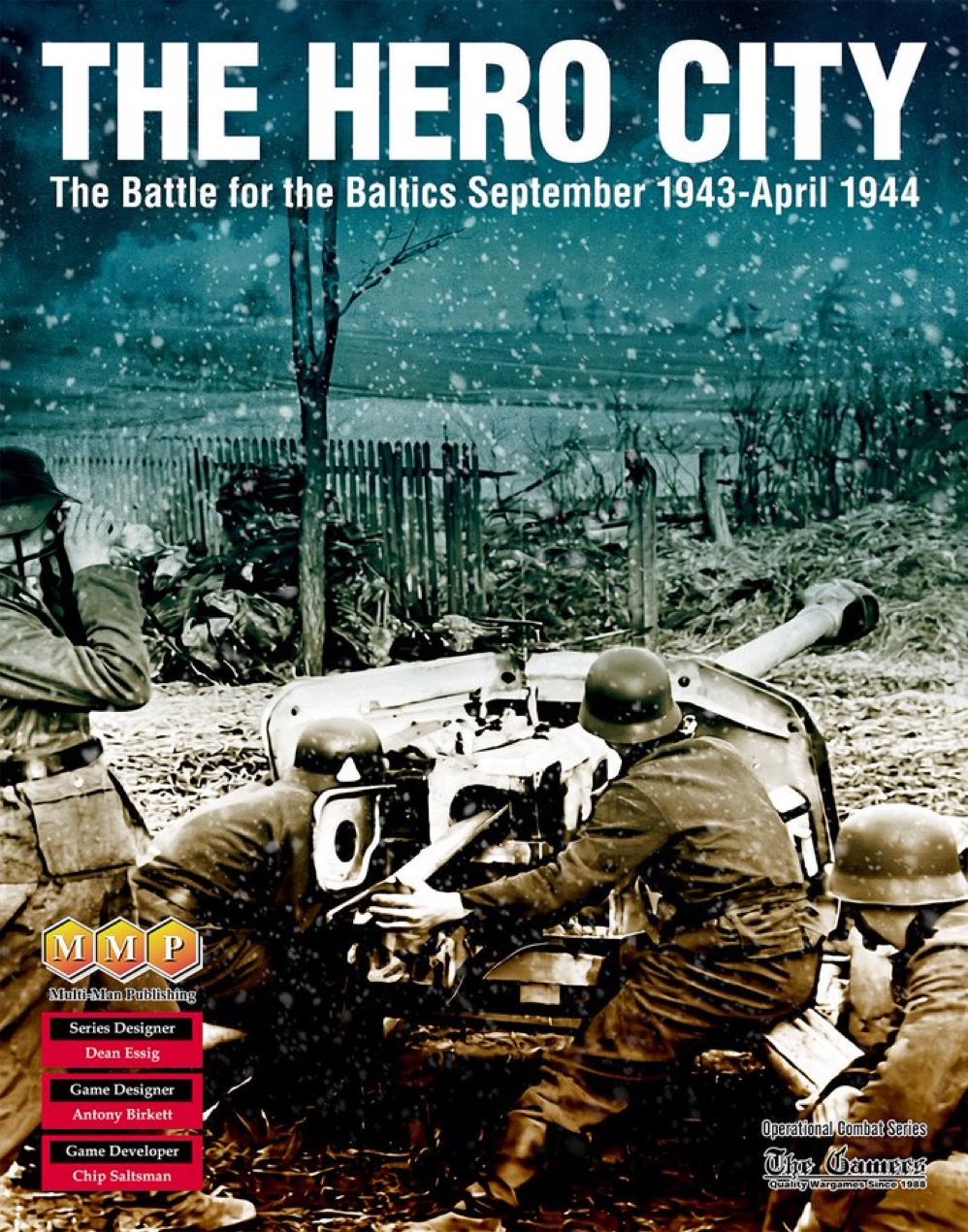 Cover art for The Hero City: The Battle for the Baltics September 1943-April 1944