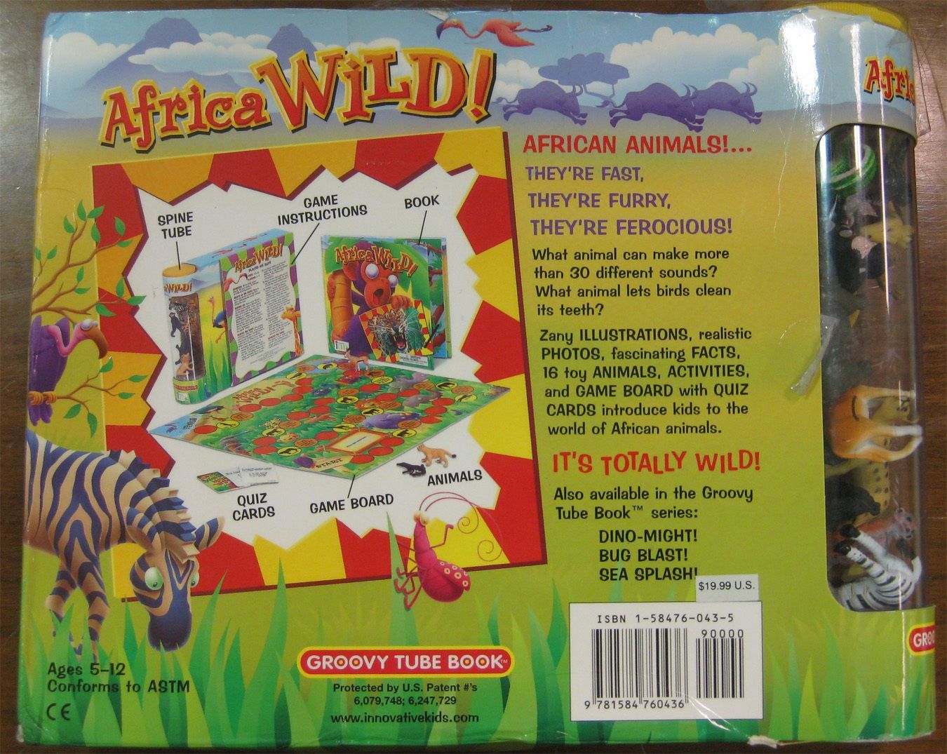 Africa Wild! box art