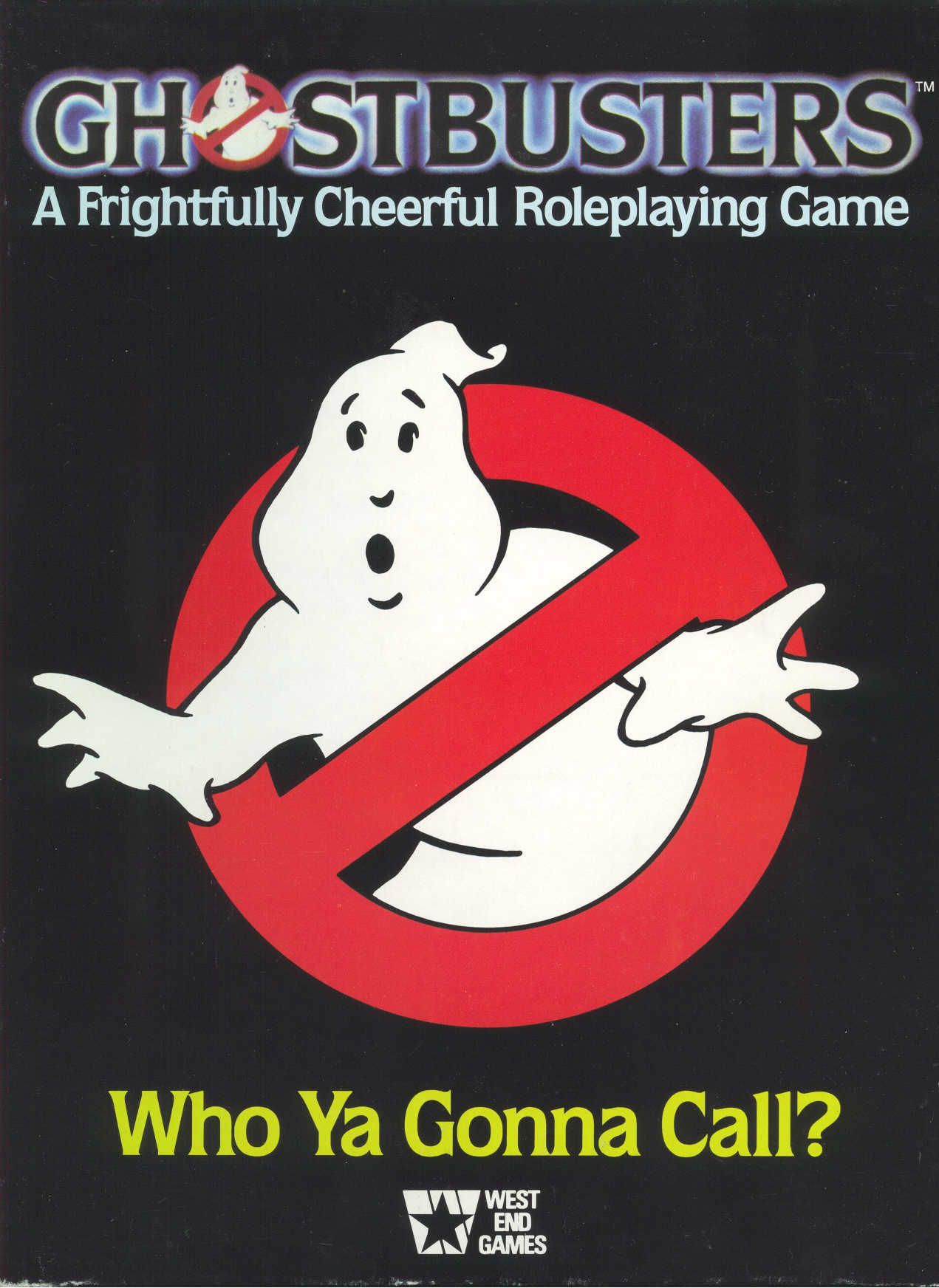 Ghostbusters box art