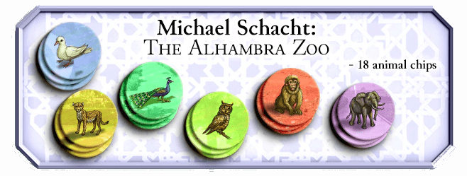 Alhambra: Designers&#039; Expansion – Alhambra Zoo / Buildings of Power / Travelling Craftsmen