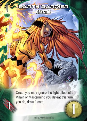 Custom Crystal (Inhumans) | Legendary: A Marvel Deck Building Game