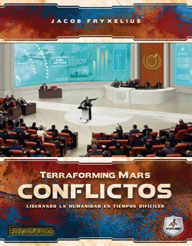 Caja del juego Terraforming Mars: Conflictos