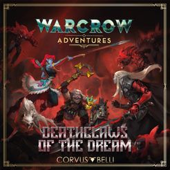 Miniatures of Warcrow Adventures, the Board Game by Corvus Belli